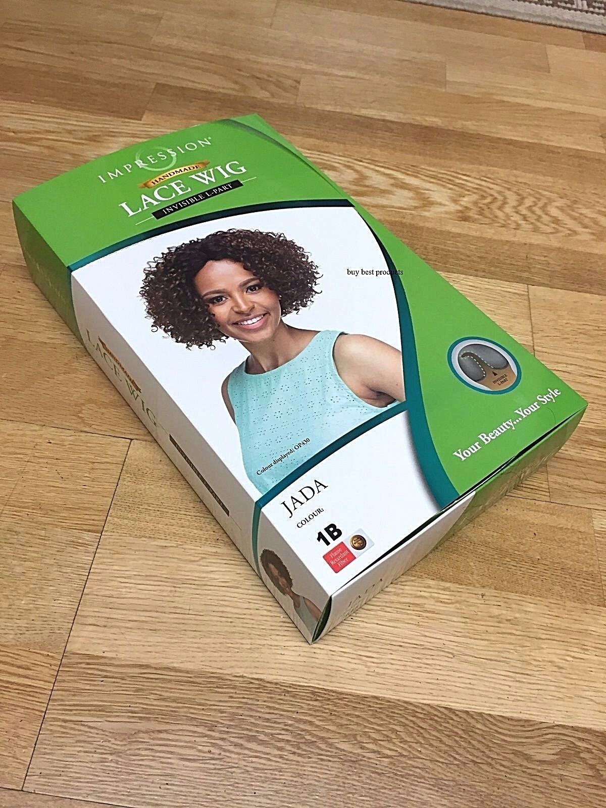 Impression invisible L Part Lace Curly Hair Wig JADA ( Freetress Equal Copy )