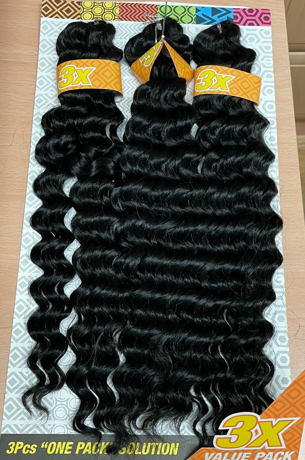 Cherish Synthetic Crochet Braid Hair Extension Handmade 3 x Deep Twist 16"