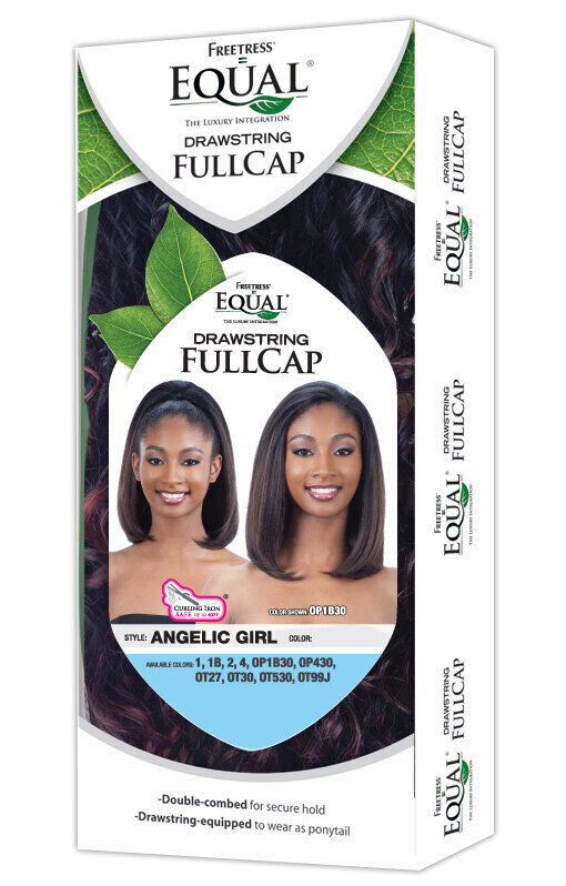 Freetress Equal Synthetic Straight Drawstring Full cap Hair Wig - ANGELIC GIRL