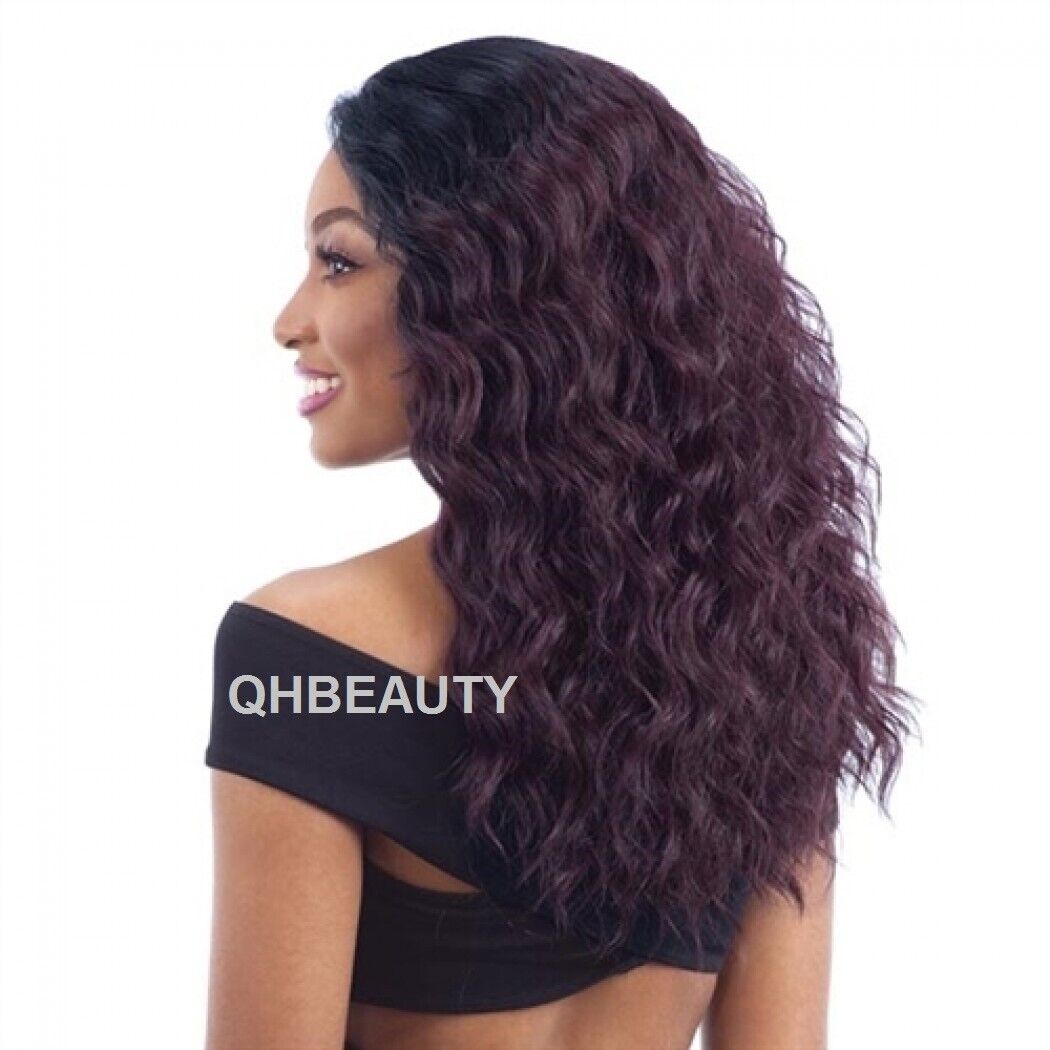 FREETRESS EQUAL SYNTHETIC LACE FRONT LONG CURLY HAIR WIG - TIA