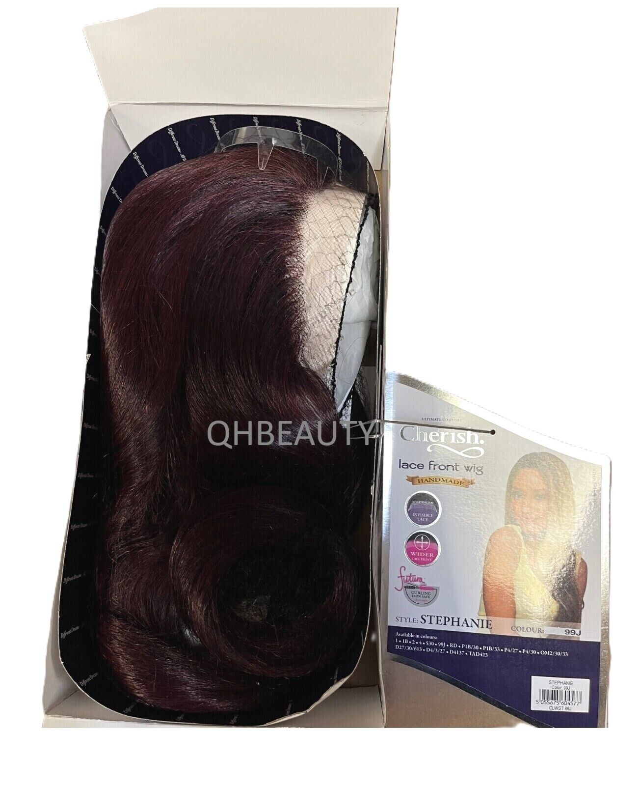 Cherish synthetic Curly Lace Front Long Straight Hair Wig - Stephanie