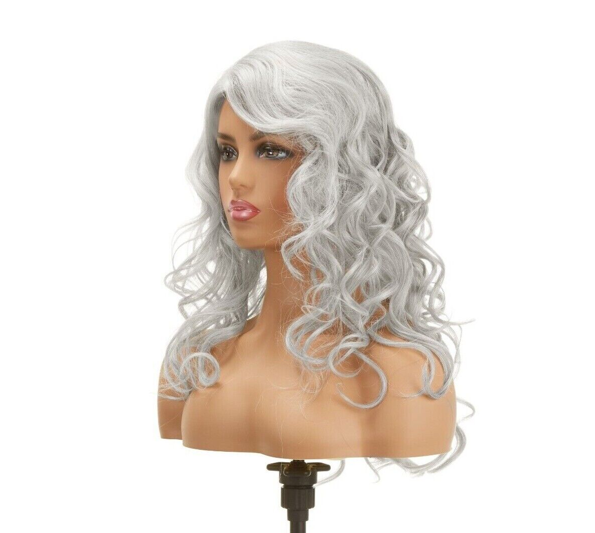 Impression Synthetic Invisible Part Lace Front Long Curly Hair Wig Alexis