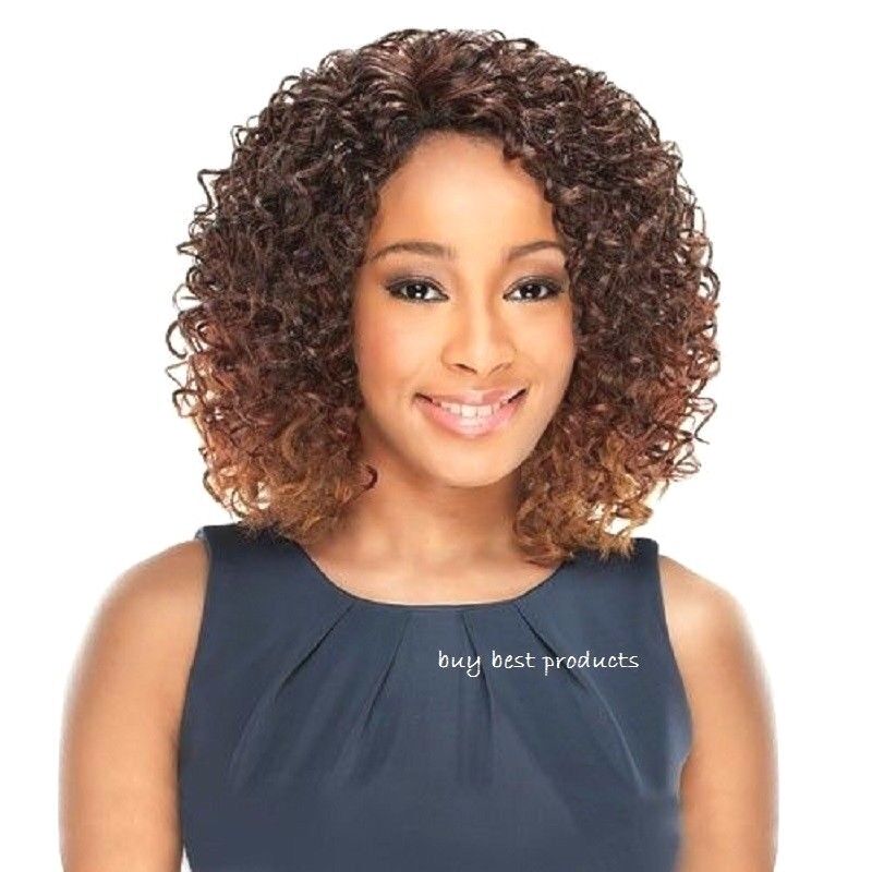 Freetress Equal Synthetic Invisible Part Curly Hair Wig - TERRY