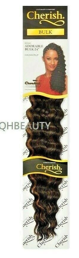 CHERISH SYNTHETIC LONG CURLY HAIR EXTENSION CROCHET BRAIDS - ADORABLE 24 inch