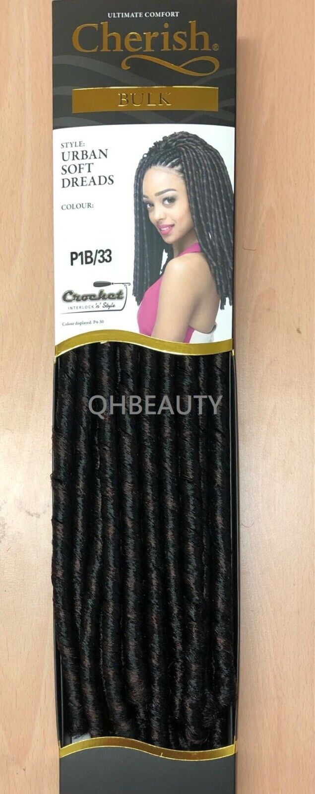 Cherish Synthetic Bulk Crochet Afro Hair Extension braid - URBAN SOFT DREAD