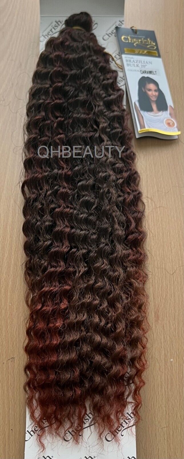 Cherish Synthetic Crochet Braid Curly Hair Extension Style - Brazilian Bulk 20"