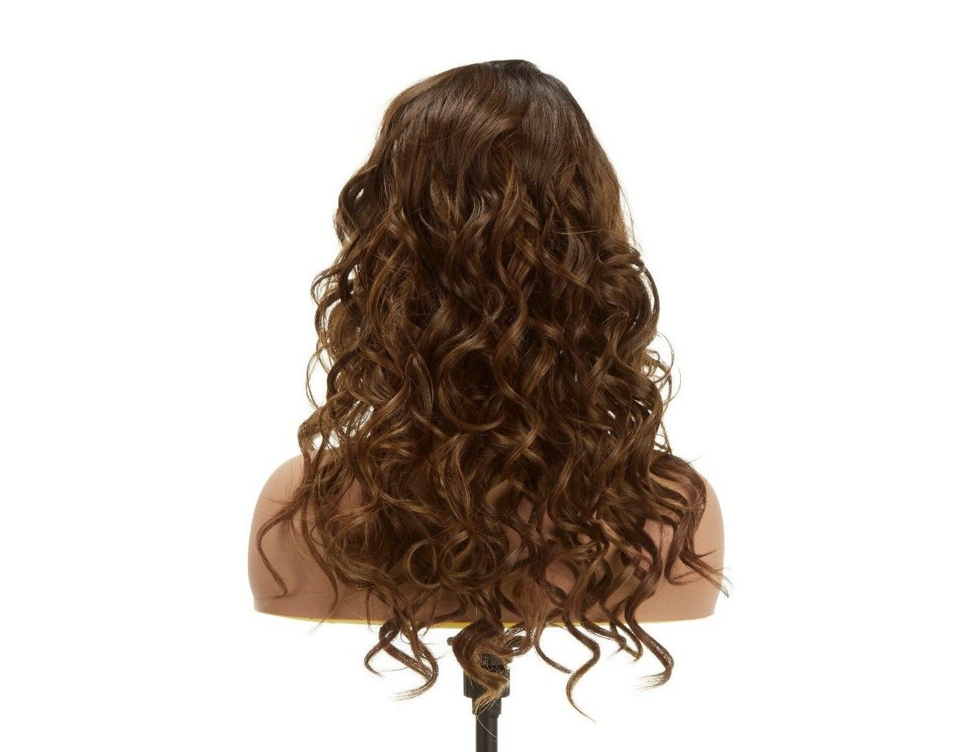 Impression Synthetic Invisible Part Lace Front Long Curly Hair Wig Alexis