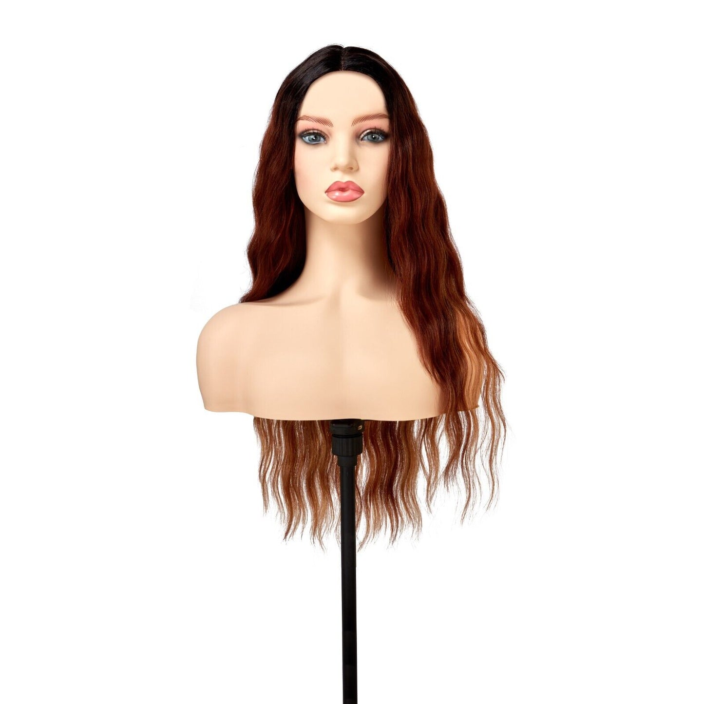 OBSESSION LACE FRONT HUMAN HAIR FUSION NATURAL BODWAVE CURLY HAIR WIG - CHELSEA