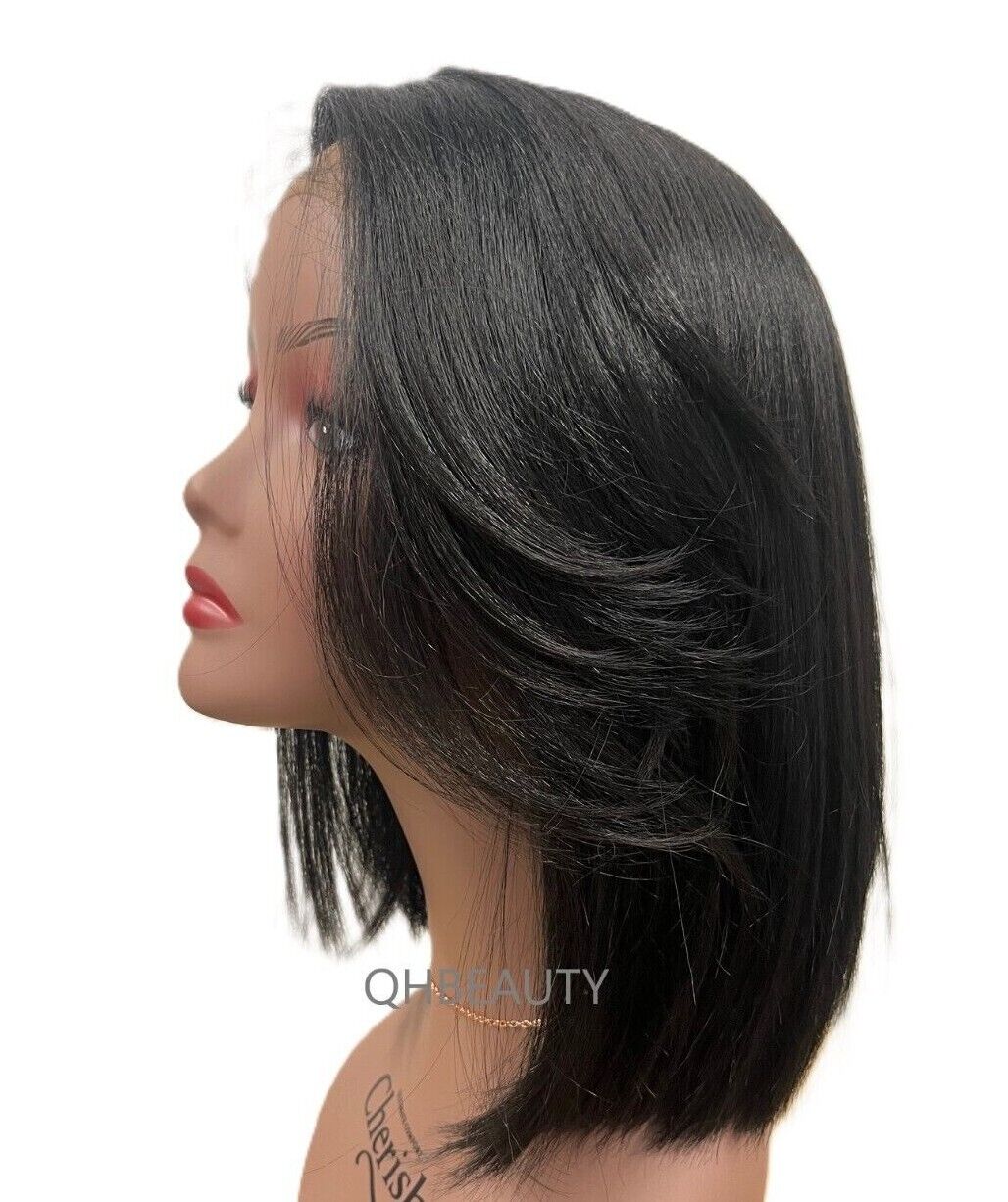 Obsession Synthetic Bob Lace Front Free Part 100% Hand Tied Hair Wig - JULIA