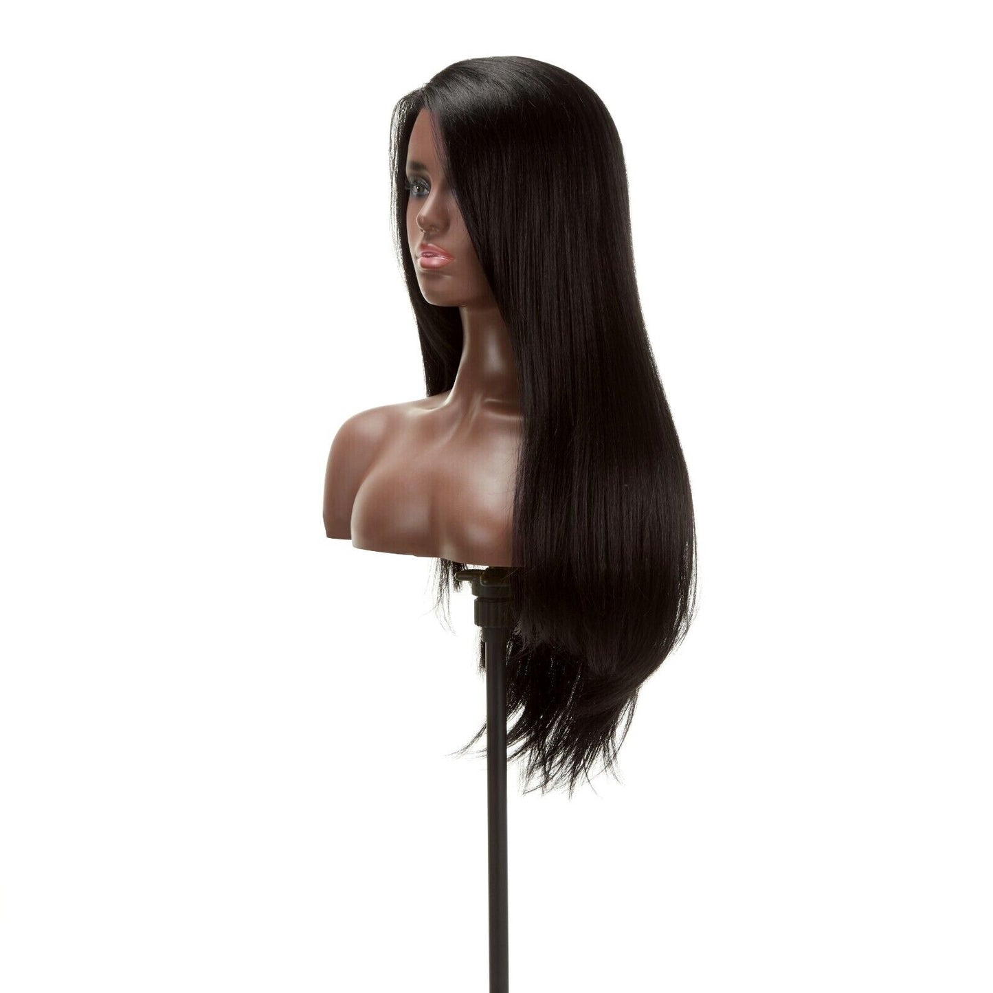 Impression Synthetic Invisible Part Long Straight Lace Front Hair Wig - Destiny