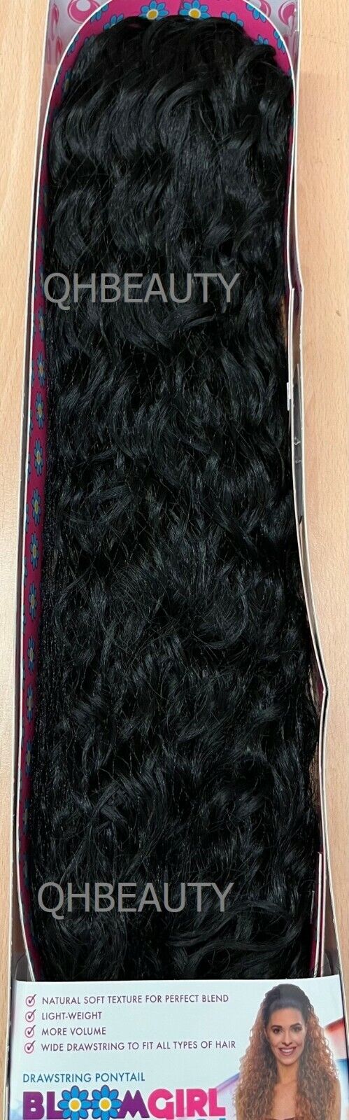 OBSESSION SYNTHETIC DRAWSTRING CURLY LONG HAIR PONYTAIL - BLOOM GIRL 20'' 30''