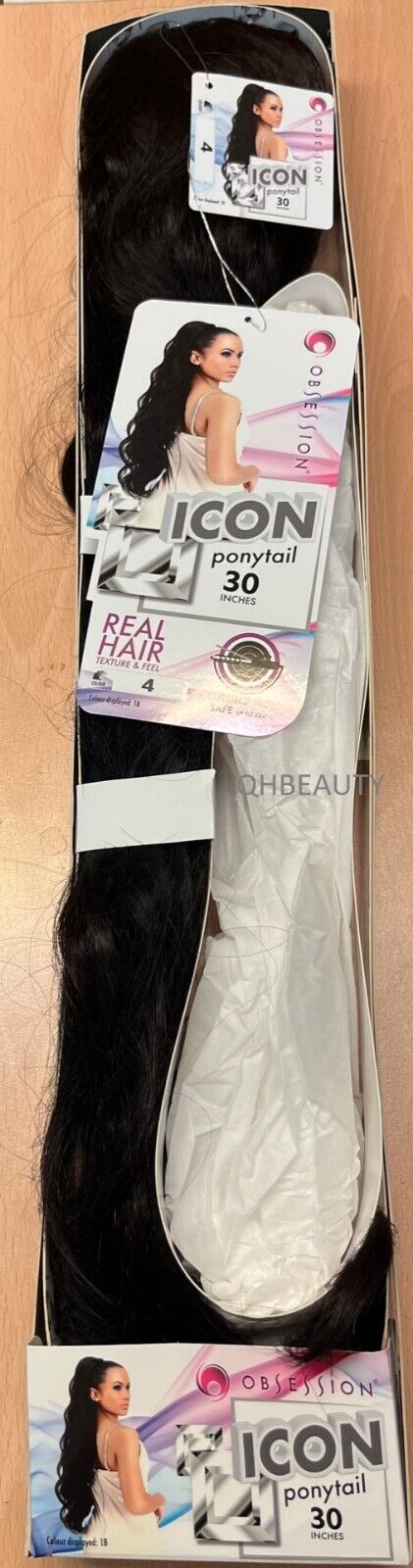 OBSESSION SYNTHETIC DRAWSTRING LONG HAIR PONYTAIL - ICON 30"