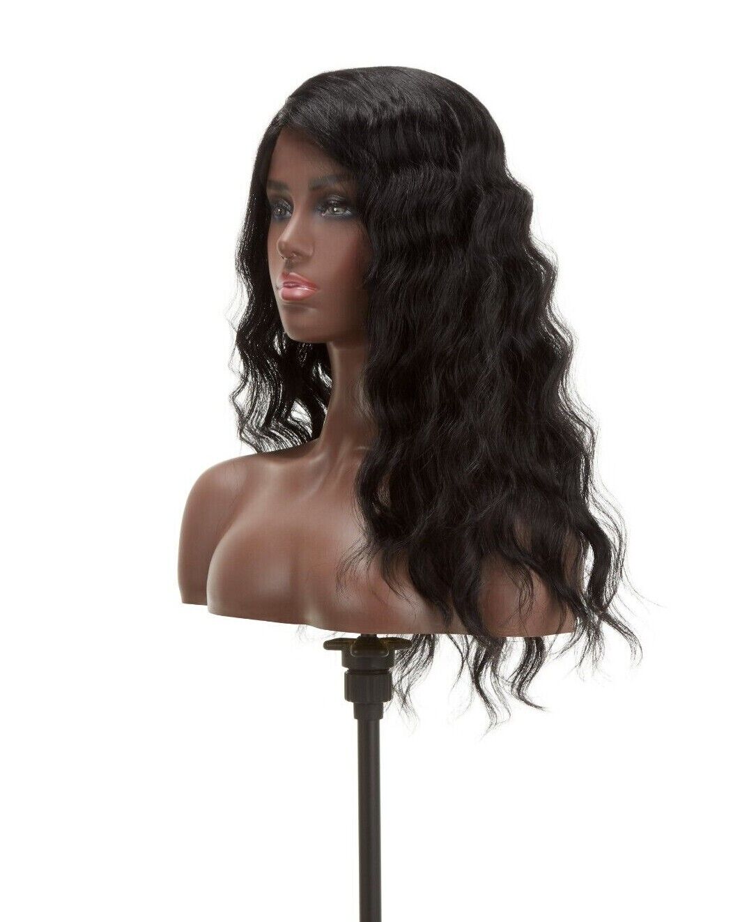 Impression Synthetic Invisible L Part Lace Curly Hair Wig - Alicia