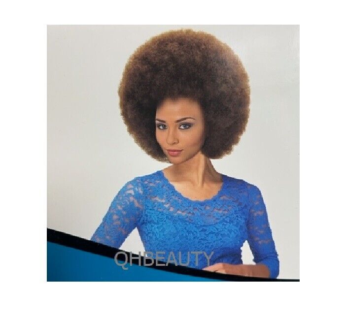 Impression Synthetic Hand Made Cuban Afro Curl Style Hair Wig - AFRO