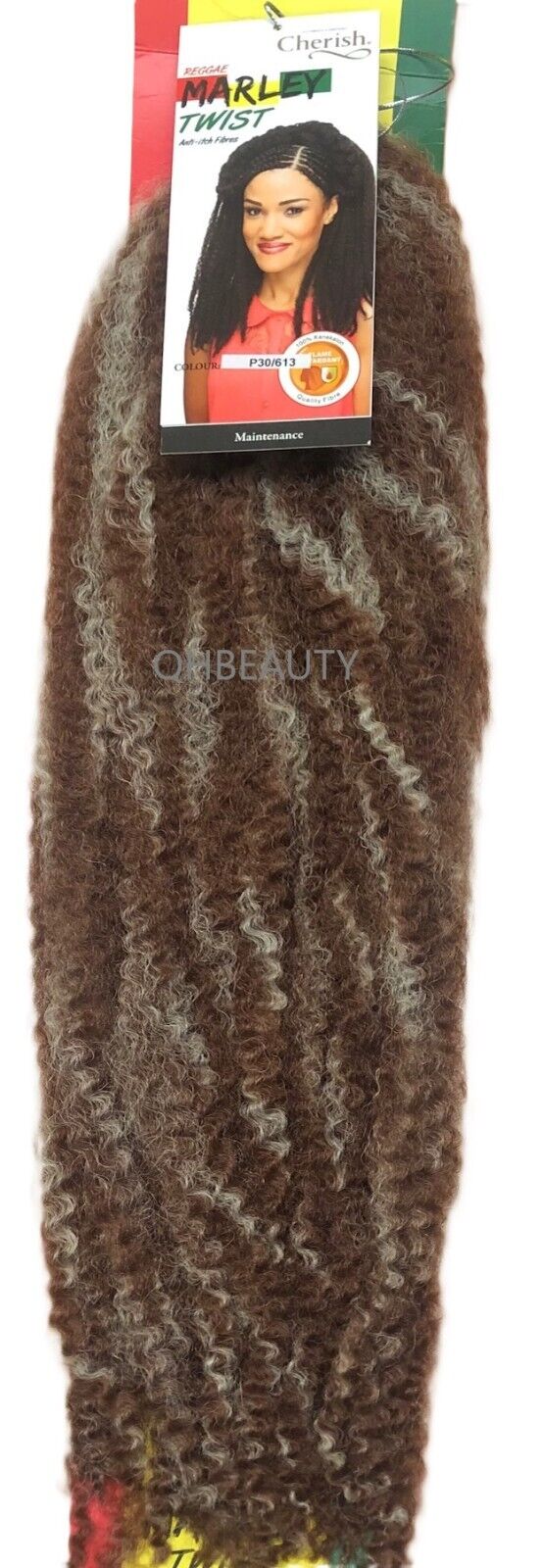 Cherish Synthetic Afro Kinky Cuban Anti itch Hair Extension Marley Twist Braid