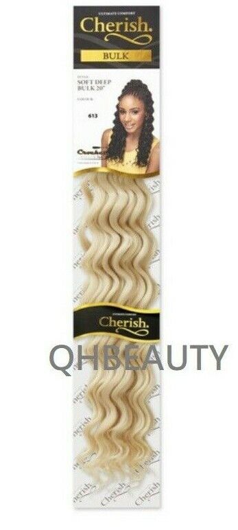 CHERISH SYNTHETIC BULK CROCHET HAIR EXTENSION BRAIDS - SOFT DEEP 20 INCH
