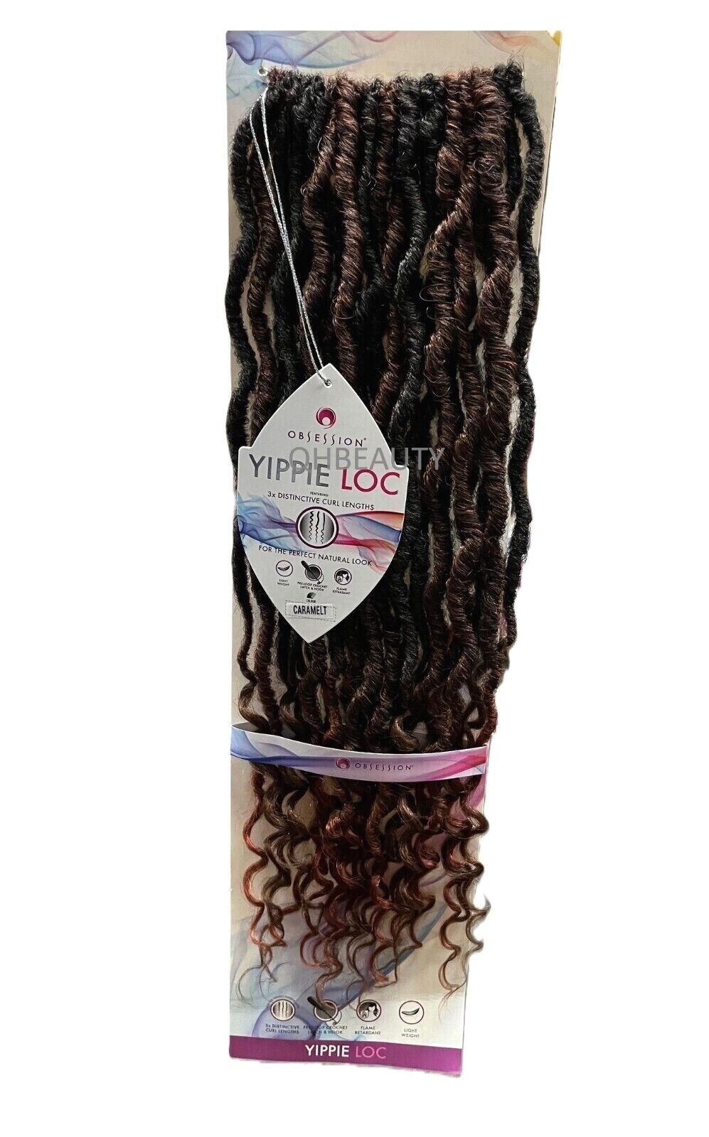 Obsession Synthetic Crochet Long Curly Braid Hair Extension - Yippie Loc