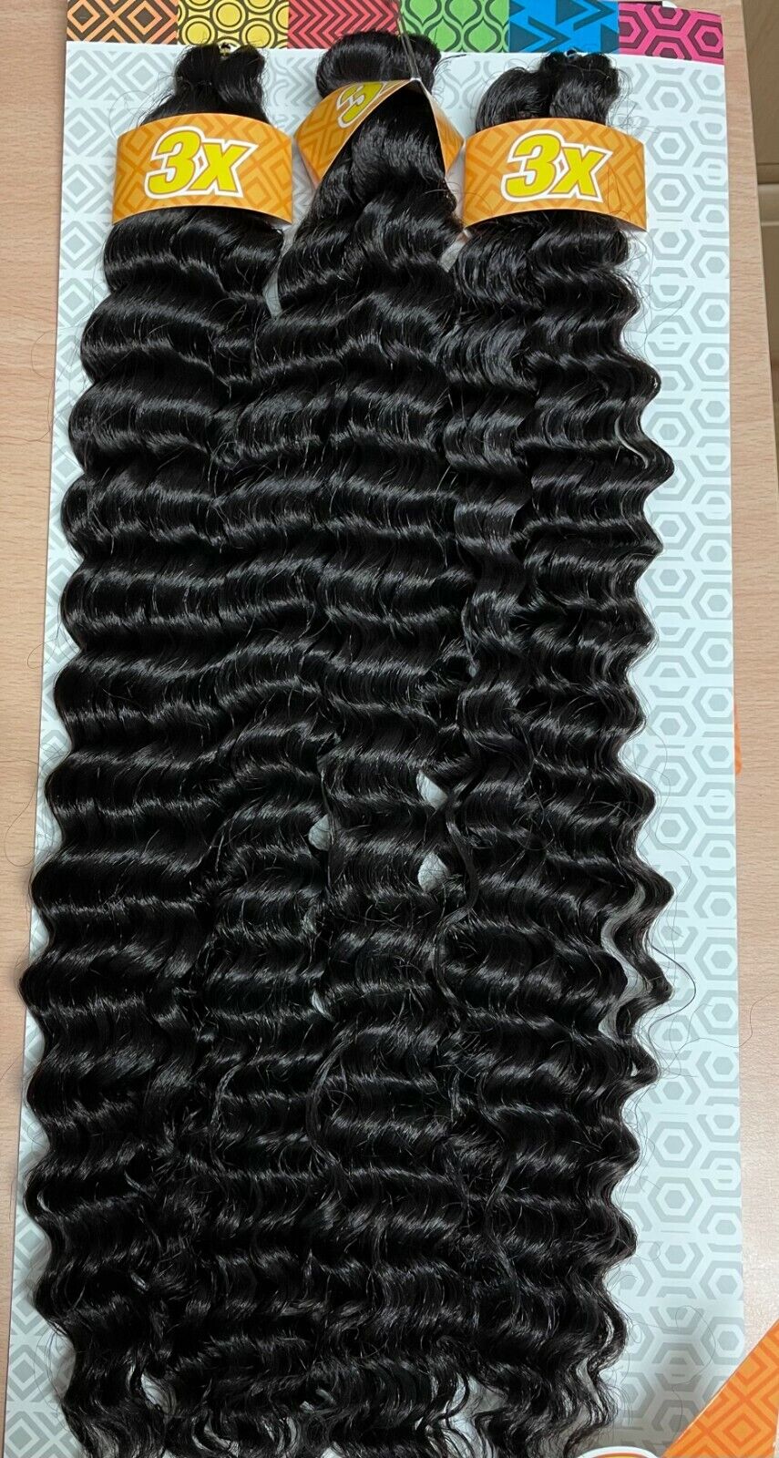 Cherish Synthetic Crochet Braid Hair Extension Handmade 3 x Deep Twist 22"