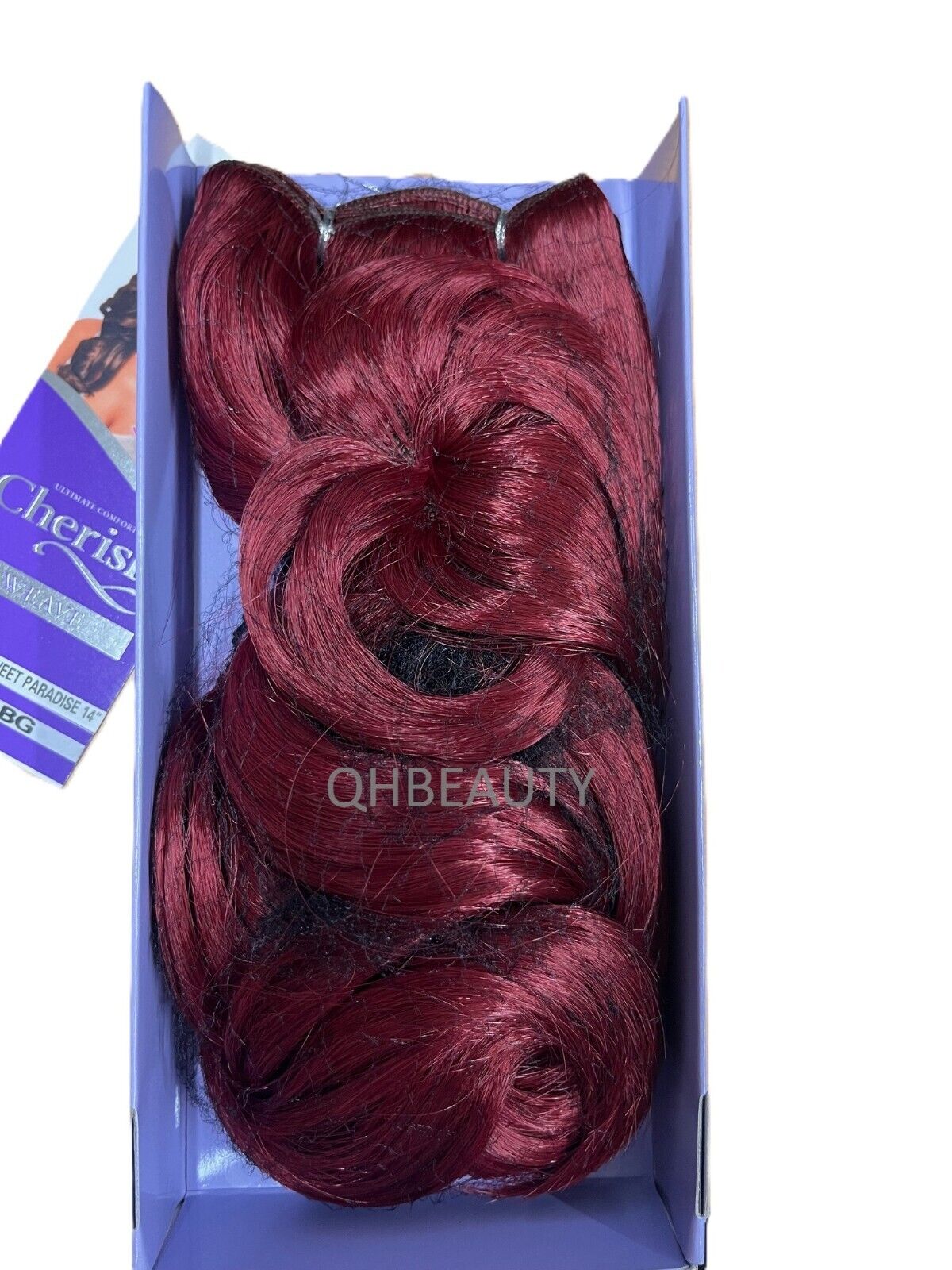 CHERISH SYNTHETIC LONG CURLY HAIR EXTENSION WEAVE - SWEET PARADISE 14 INCHES
