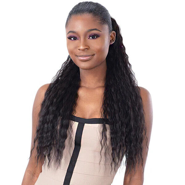 FREETRESS EQUAL DRAWSTRING SYNTHETIC LONG CURLY HAIR PONYTAIL - ESSENCE GIRL