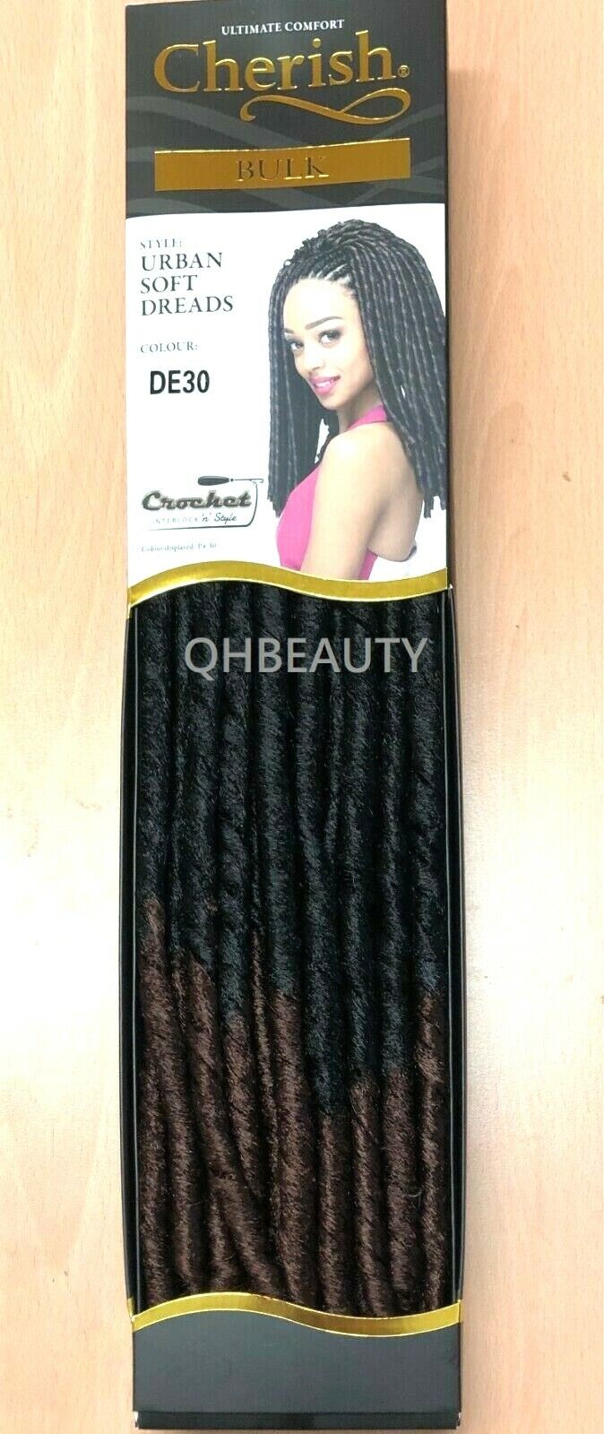 Cherish Synthetic Bulk Crochet Afro Hair Extension braid - URBAN SOFT DREAD