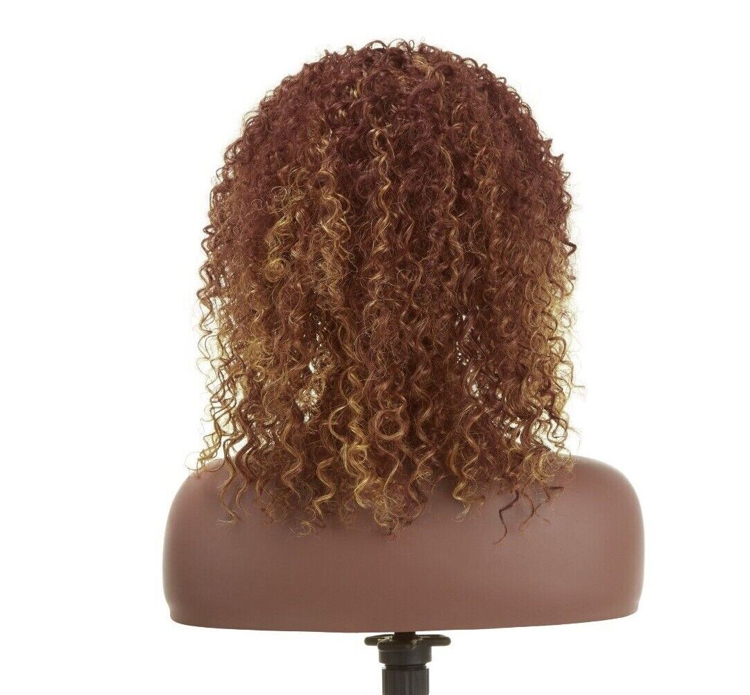 Impression Synthetic Hand Made Natural Style Curly Hair Wig - CHLOE