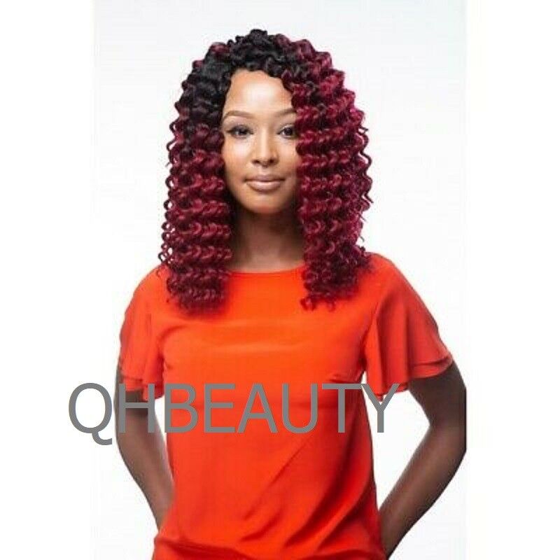 Obsession Synthetic Curly Crochet Braid Hair Extension - Deep Twist 14 inch