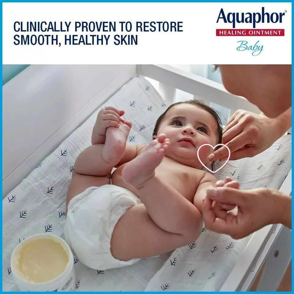 Aquaphor Baby Healing Ointment Advanced Therapy Skin Protectant, 7 Oz ( 2 Pack )