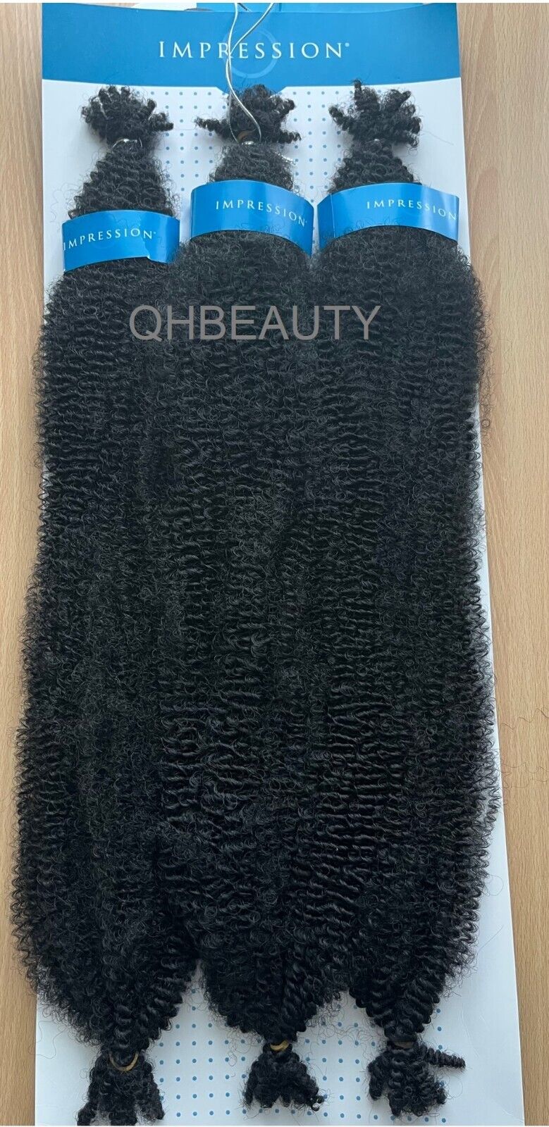 IMPRESSION SYNTHETIC CUBAN BRAIDING HAIR EXTENSION PRE FLUFFED - AFRO TWIST 24''