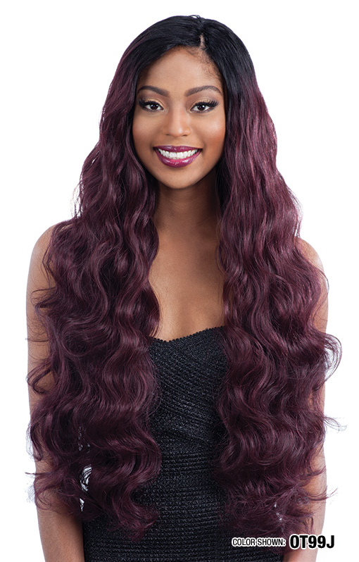 NaturALL SYNTHETIC LONG CURLY HAIR EXTENSION WEAVE -BODY WAVE 26 INCHES