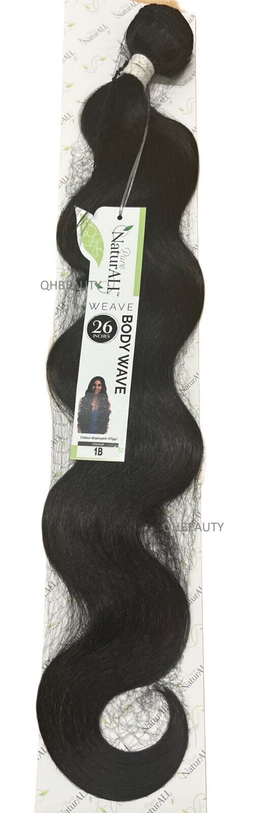 NaturALL SYNTHETIC LONG CURLY HAIR EXTENSION WEAVE -BODY WAVE 26 INCHES