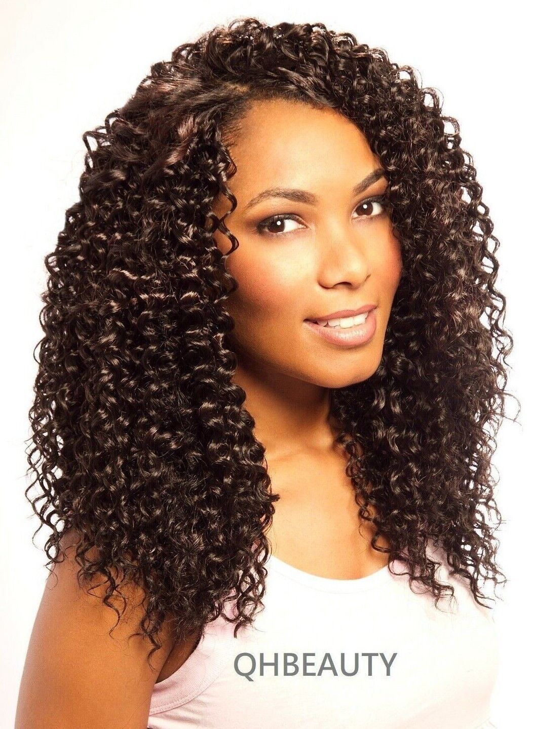 CHERISH SYNTHETIC FUTURA LONG CURLY HAIR EXTENSION WEAVE - LURING 14 INCHES