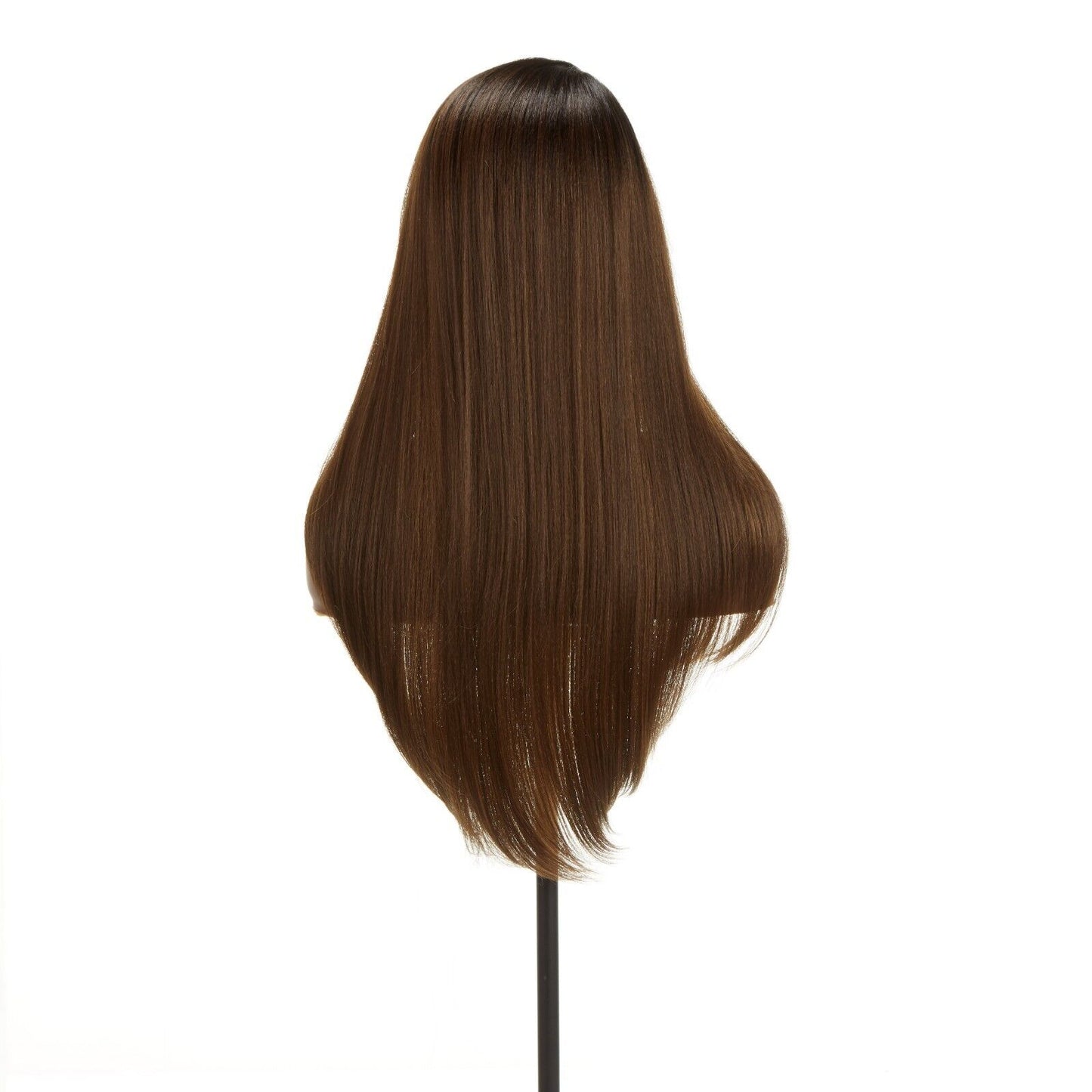 Impression Synthetic Invisible Part Long Straight Lace Front Hair Wig - Destiny