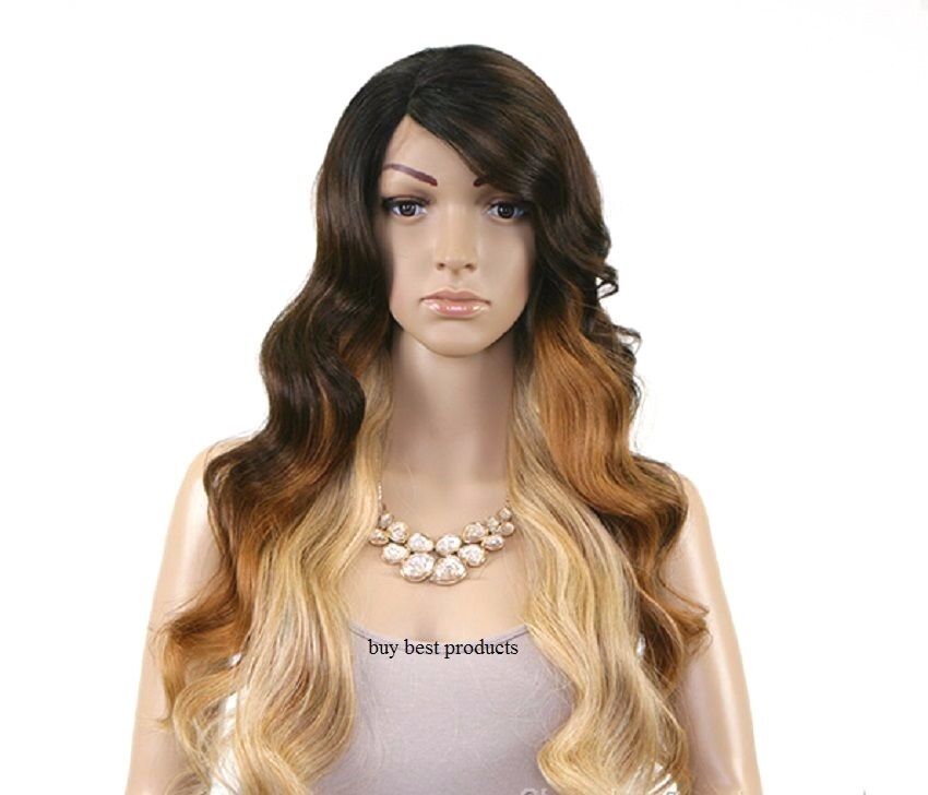 Freetress Equal Synthetic Diagonal Lace Front HAIR Wig BRAZILIAN NATURAL LOOSE