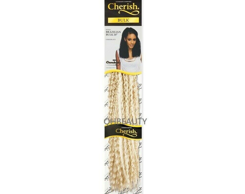 Cherish Synthetic Crochet Braid Curly Hair Extension Style - Brazilian Bulk 20"