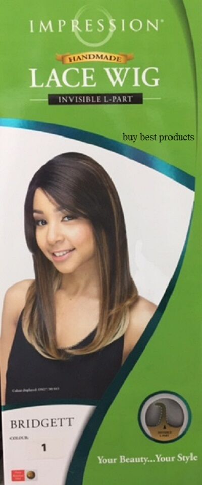 Impression Synthetic Invisible Part Lace Straight Hair Wig - BRIDGETT