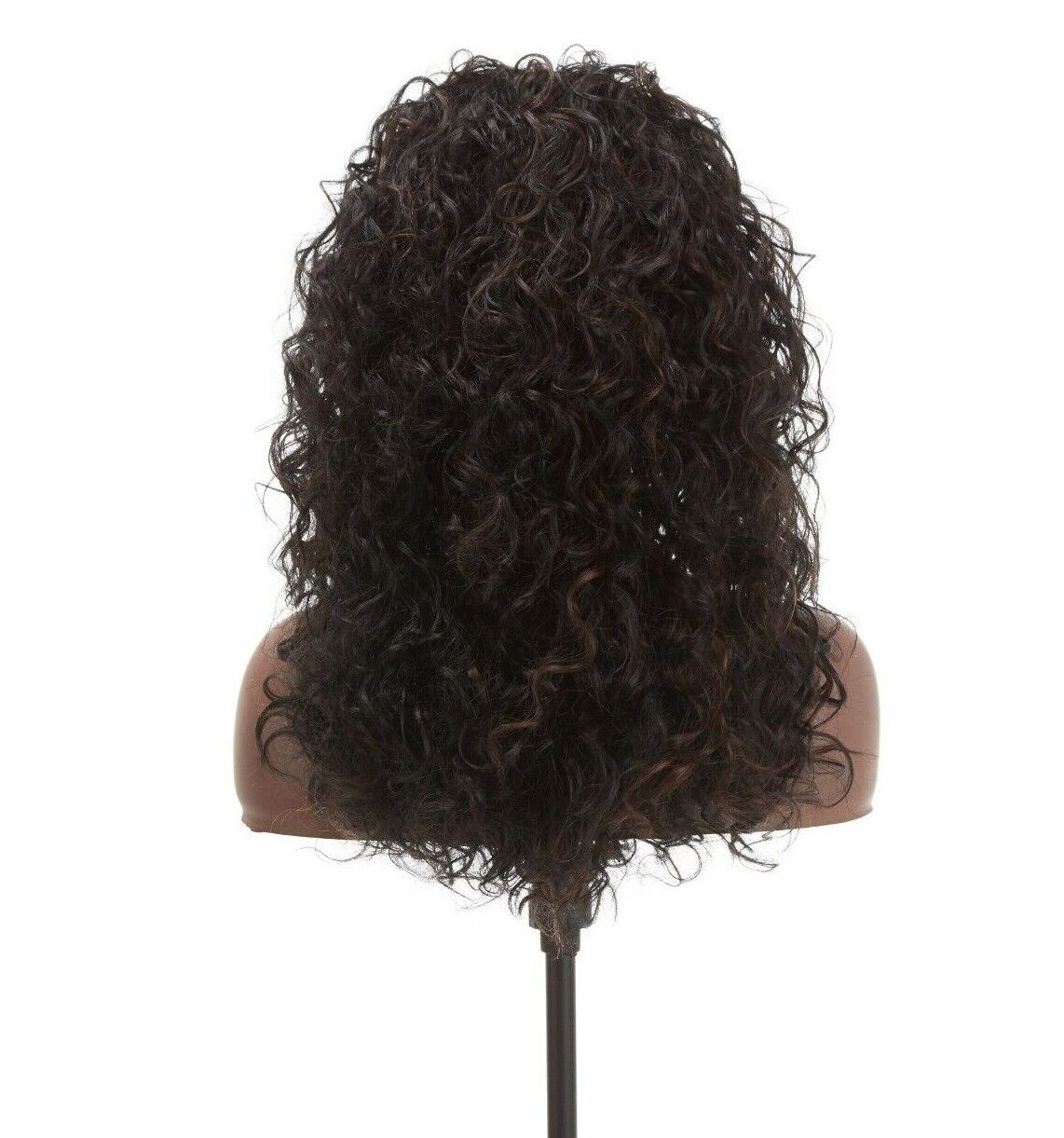 Impression Synthetic Natural Hair Line Long Curly Lace L Part Hair Wig - Emma