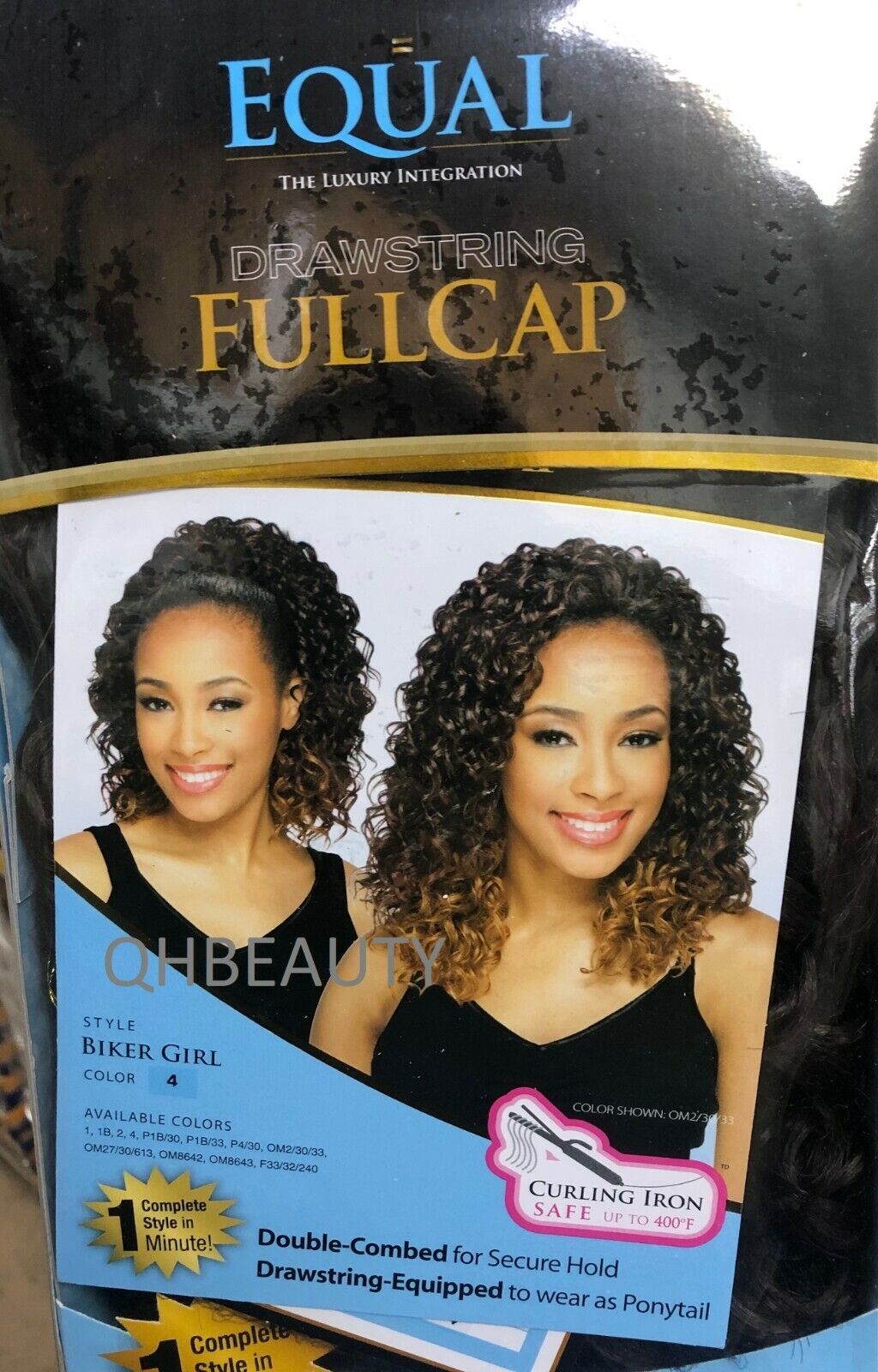 FREETRESS EQUAL SYNTHETIC DRAWSTRING FULLCAP HAIR WIG - BIKER GIRL