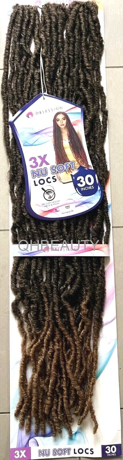 Obsession Synthetic Crochet Pre Looped Braid Hair Extension - NU SOFT LOCS 30''