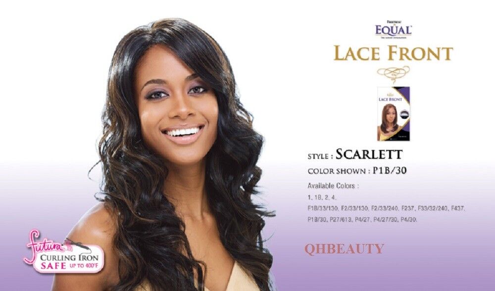 Freetress Equal Lace Front Long Synthetic Full Style Hair Wig - Scarlett