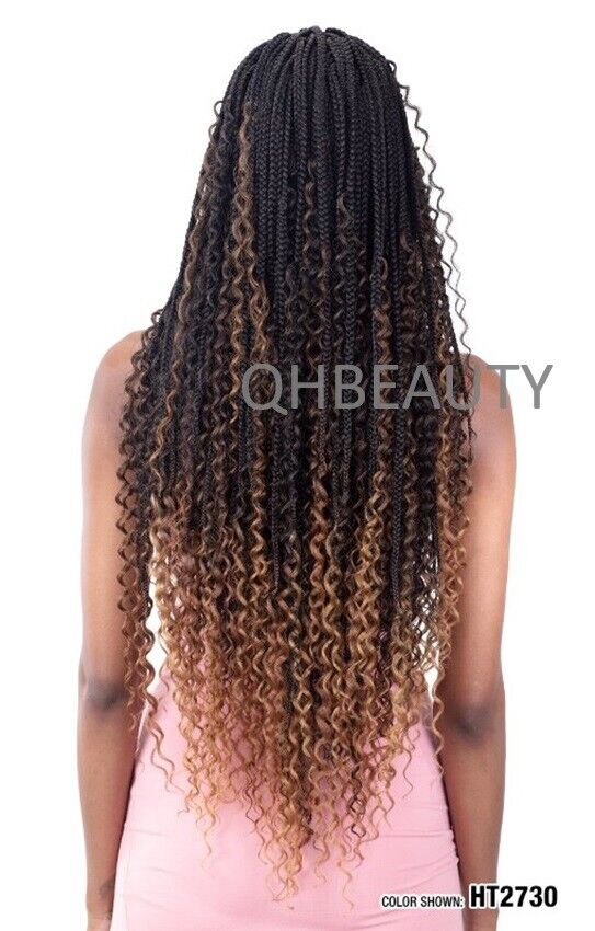 Obsession Synthetic Crochet Long Curly Braid Hair Extension - Boho Yippie 28 ''