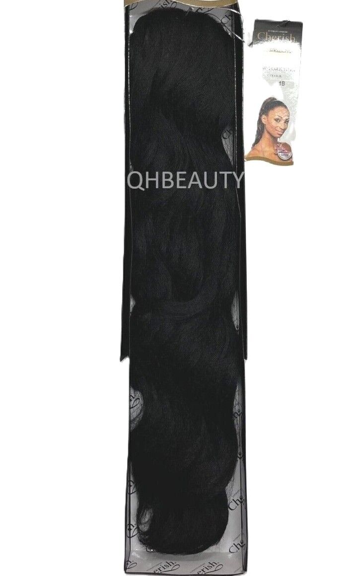 Cherish Synthetic Drawstring Long Curly Hair Extension Ponytail - New York Girl