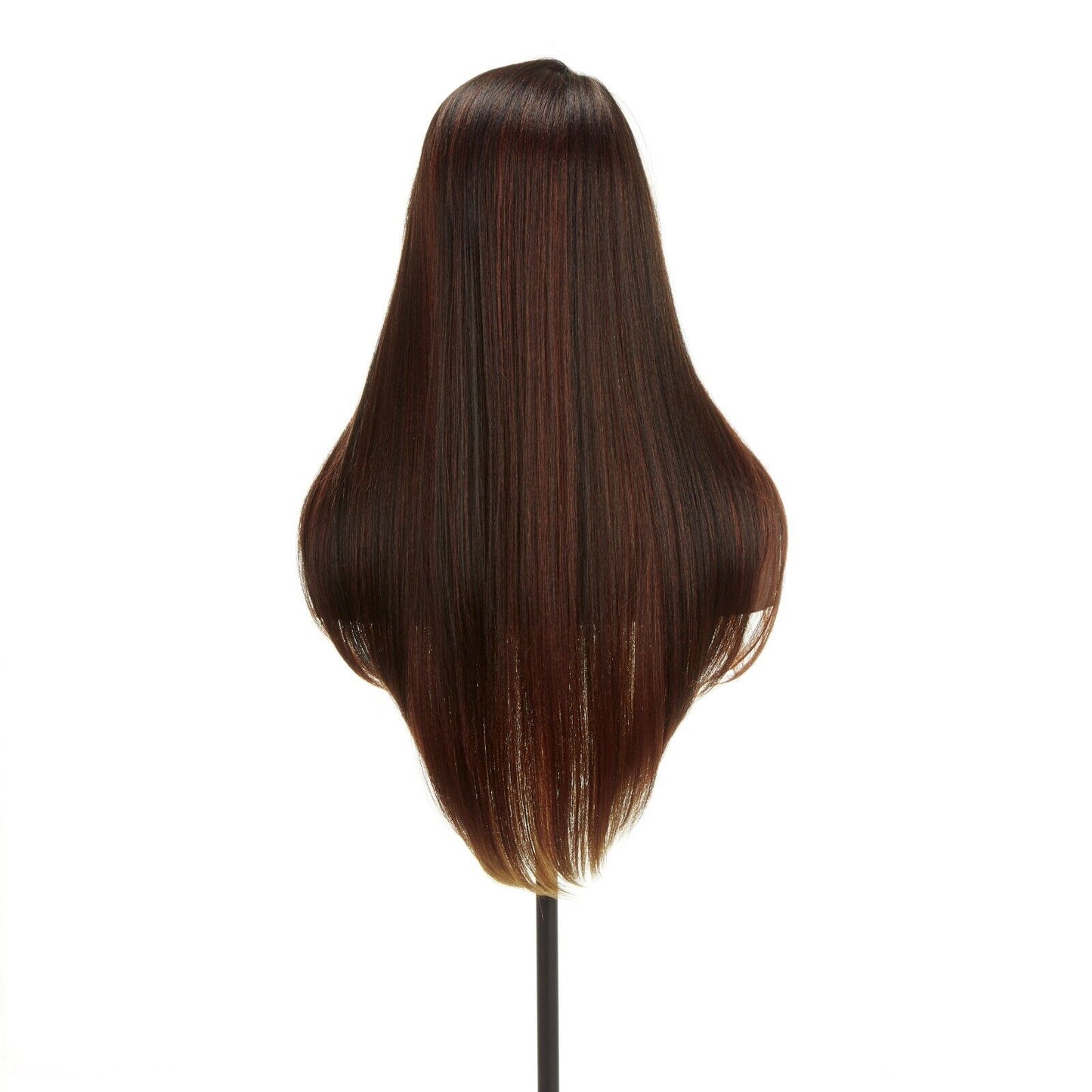 Impression Synthetic Invisible Part Long Straight Lace Front Hair Wig - Destiny