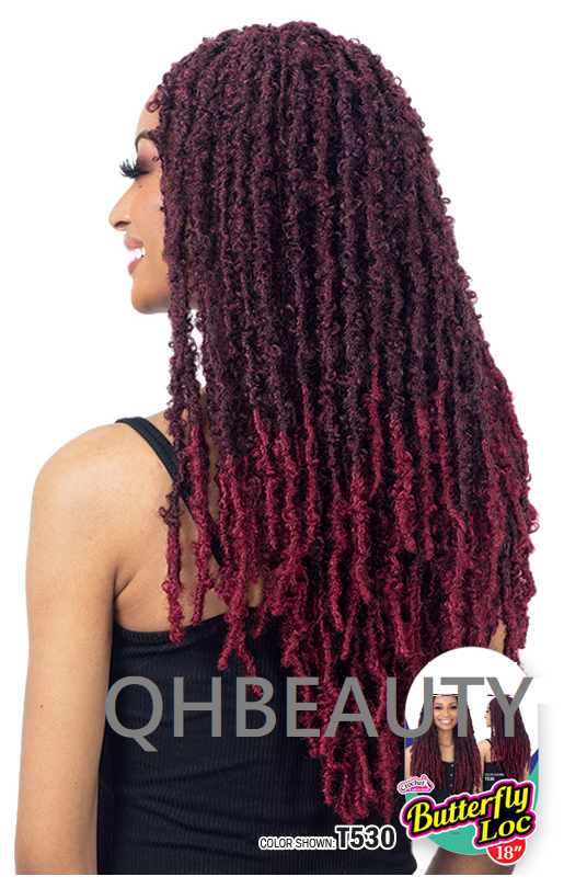 Cherish Synthetic Pre-Looped Braid Hair Extensions - Butterfly Locs 12" & 18"