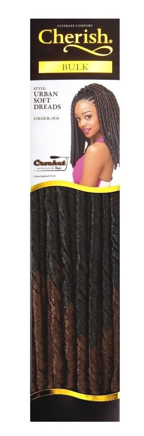 Cherish Synthetic Bulk Crochet Afro Hair Extension braid - URBAN SOFT DREAD