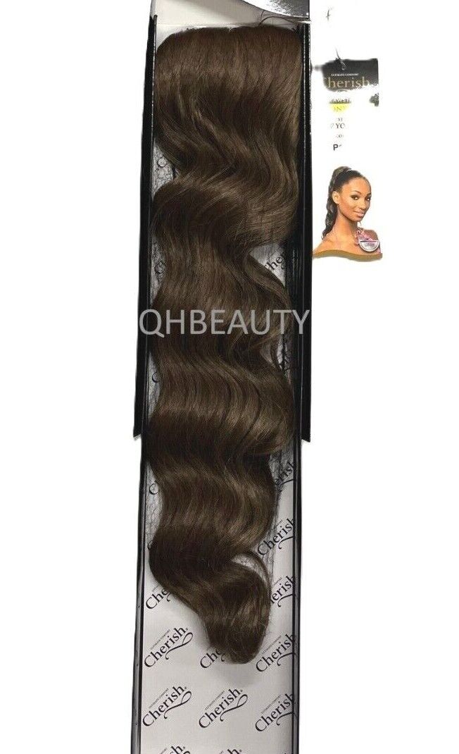 Cherish Synthetic Drawstring Long Curly Hair Extension Ponytail - New York Girl