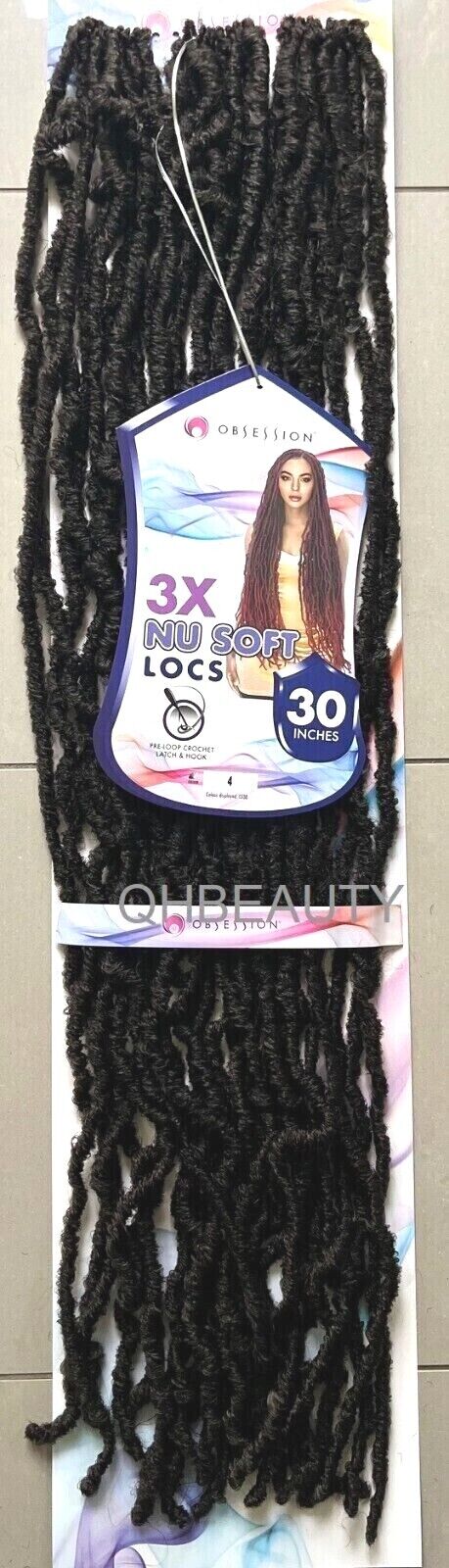 Obsession Synthetic Crochet Pre Looped Braid Hair Extension - NU SOFT LOCS 30''