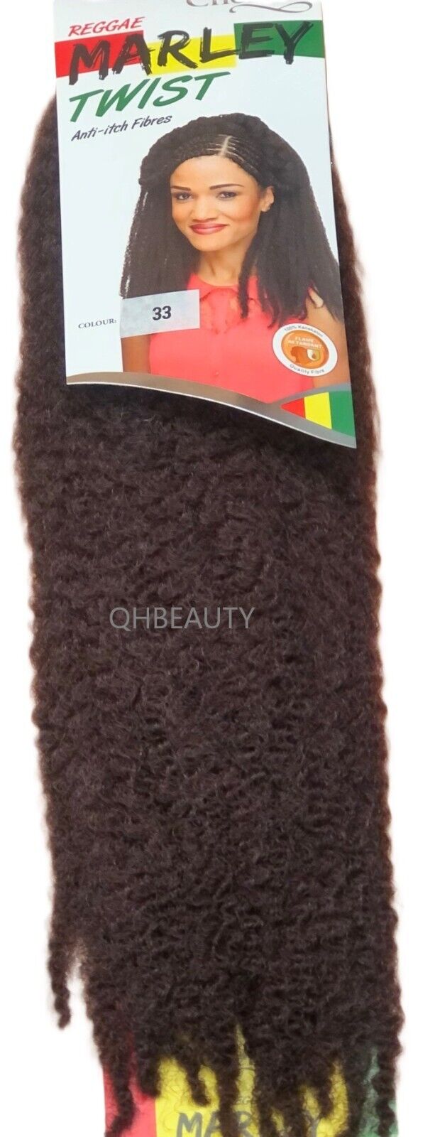 Cherish Synthetic Afro Kinky Cuban Anti itch Hair Extension Marley Twist Braid