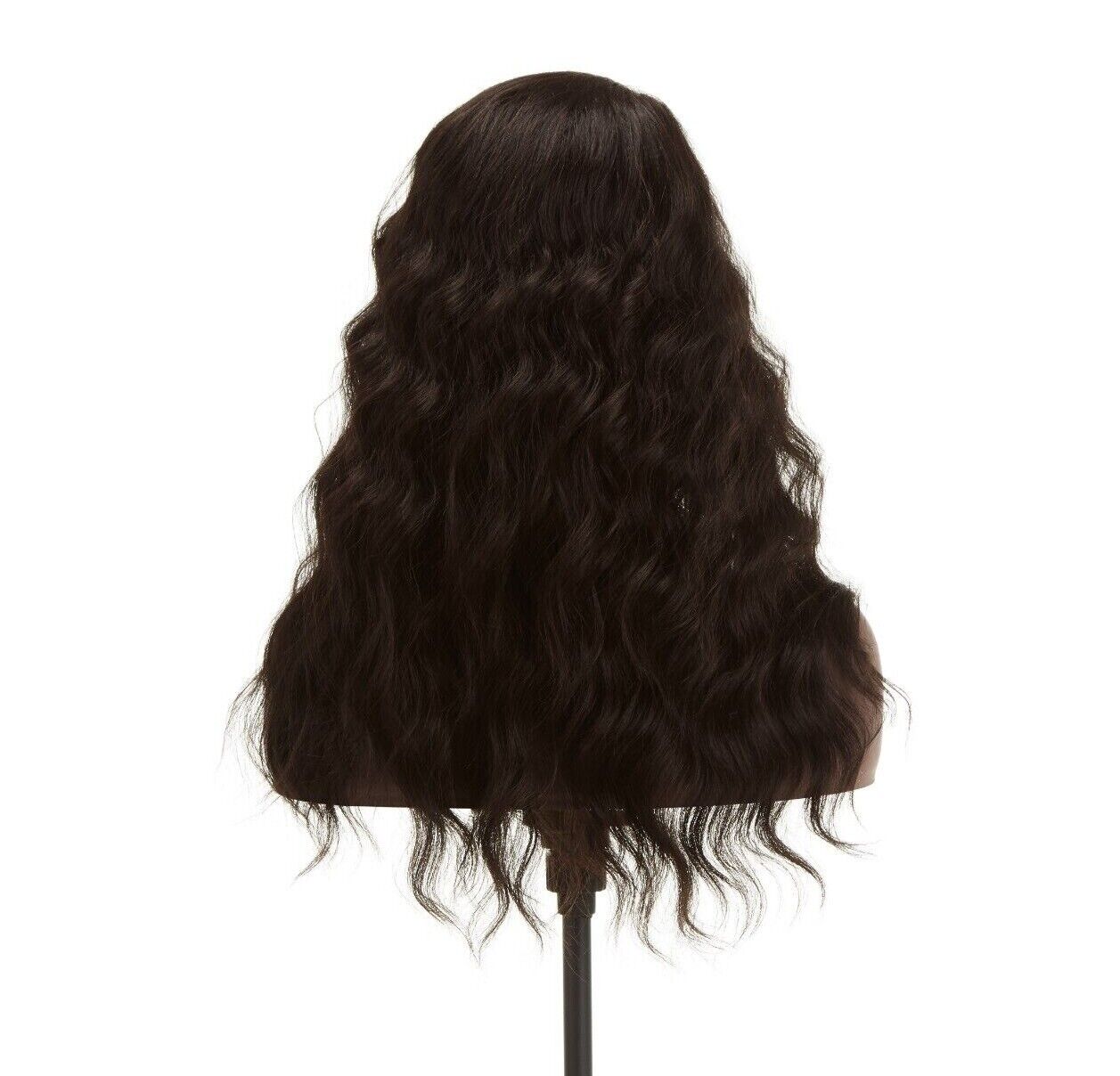 Impression Synthetic Invisible L Part Lace Curly Hair Wig - Alicia