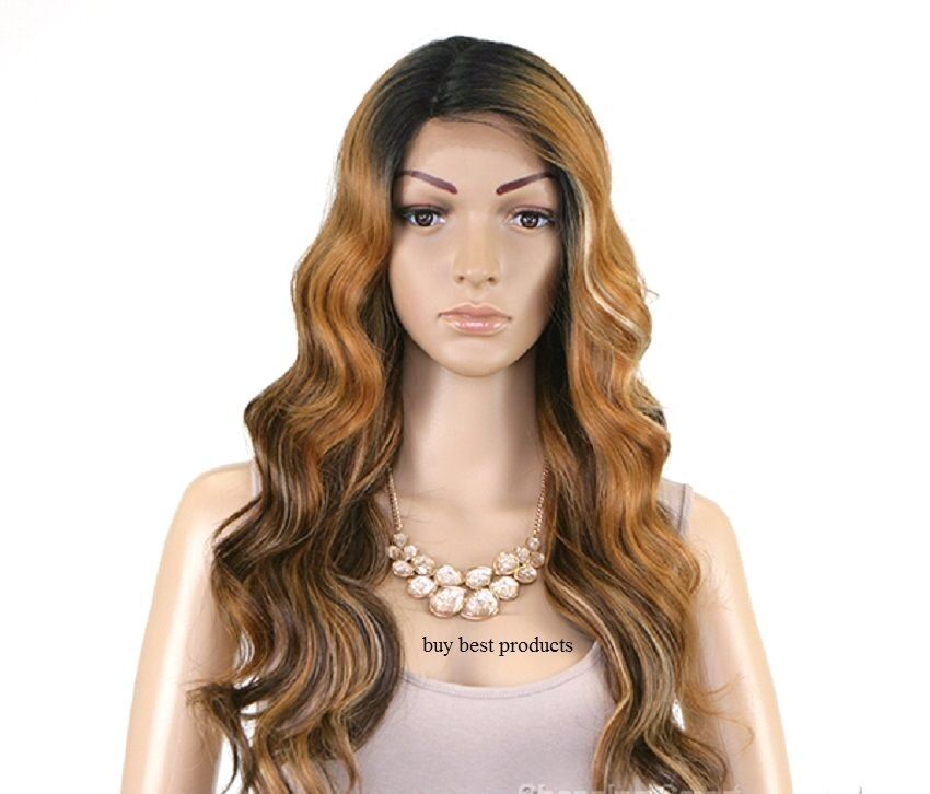 Freetress Equal Synthetic Diagonal Lace Front HAIR Wig BRAZILIAN NATURAL LOOSE